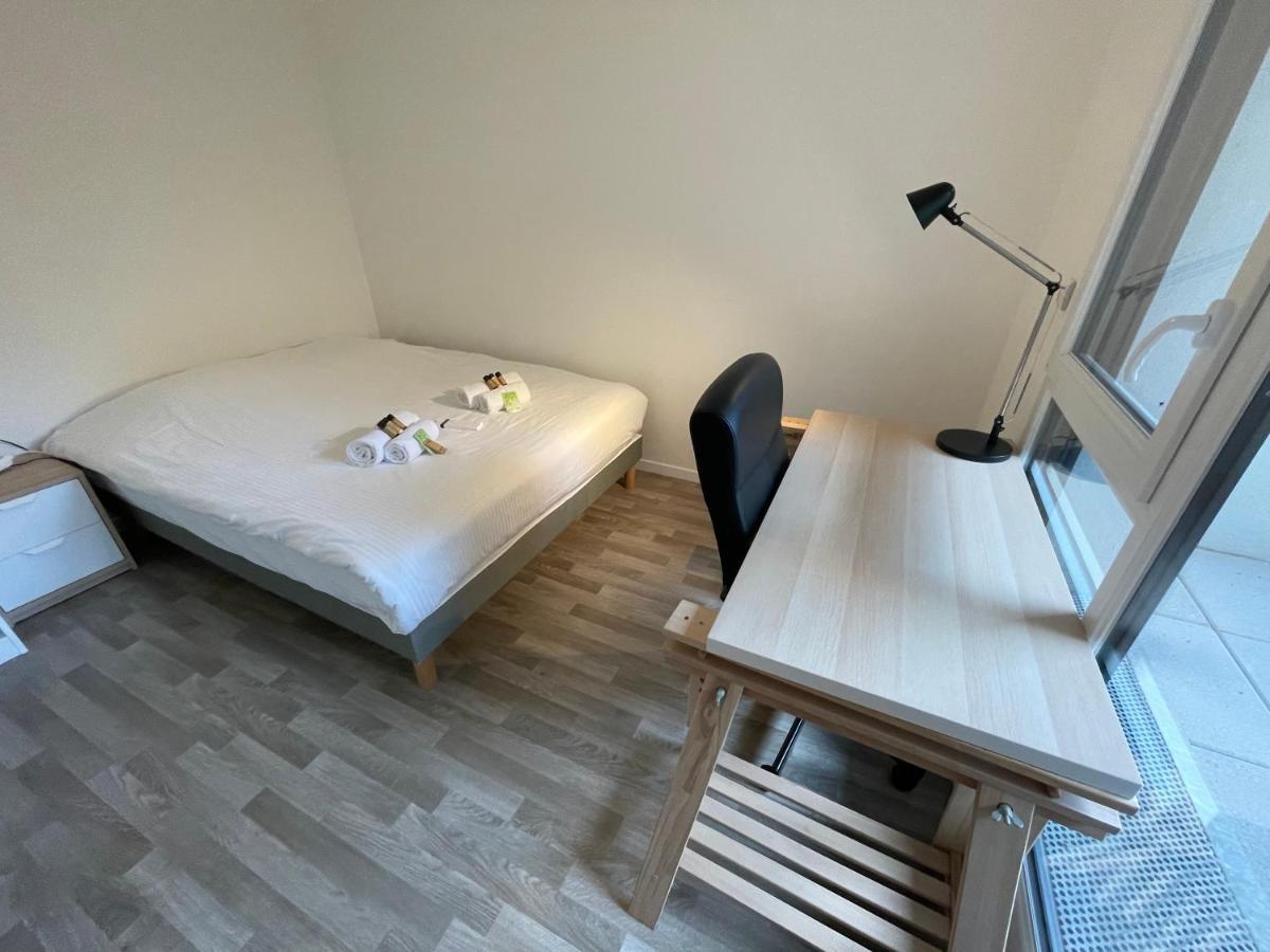 Gredi, Appt Avec Parking Et Terrasse A Caen Lejlighed Eksteriør billede